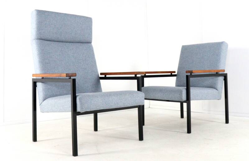 Gijs van der Sluis armchair no. 30 men's model - dutch mid century design