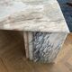 Water droplet marble coffee table design from the 70s.