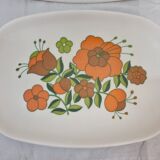 Plat mélanine de Tefal (camping 1970)