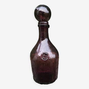 Biot glass carafe