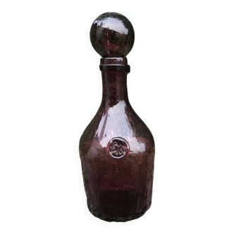 Biot glass carafe