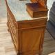 Commode en noyer Louis XV avec miroir