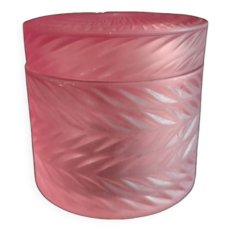 Glass jar with lid