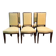 Série de 6 chaises en acajou, dans le goût d'Arbus