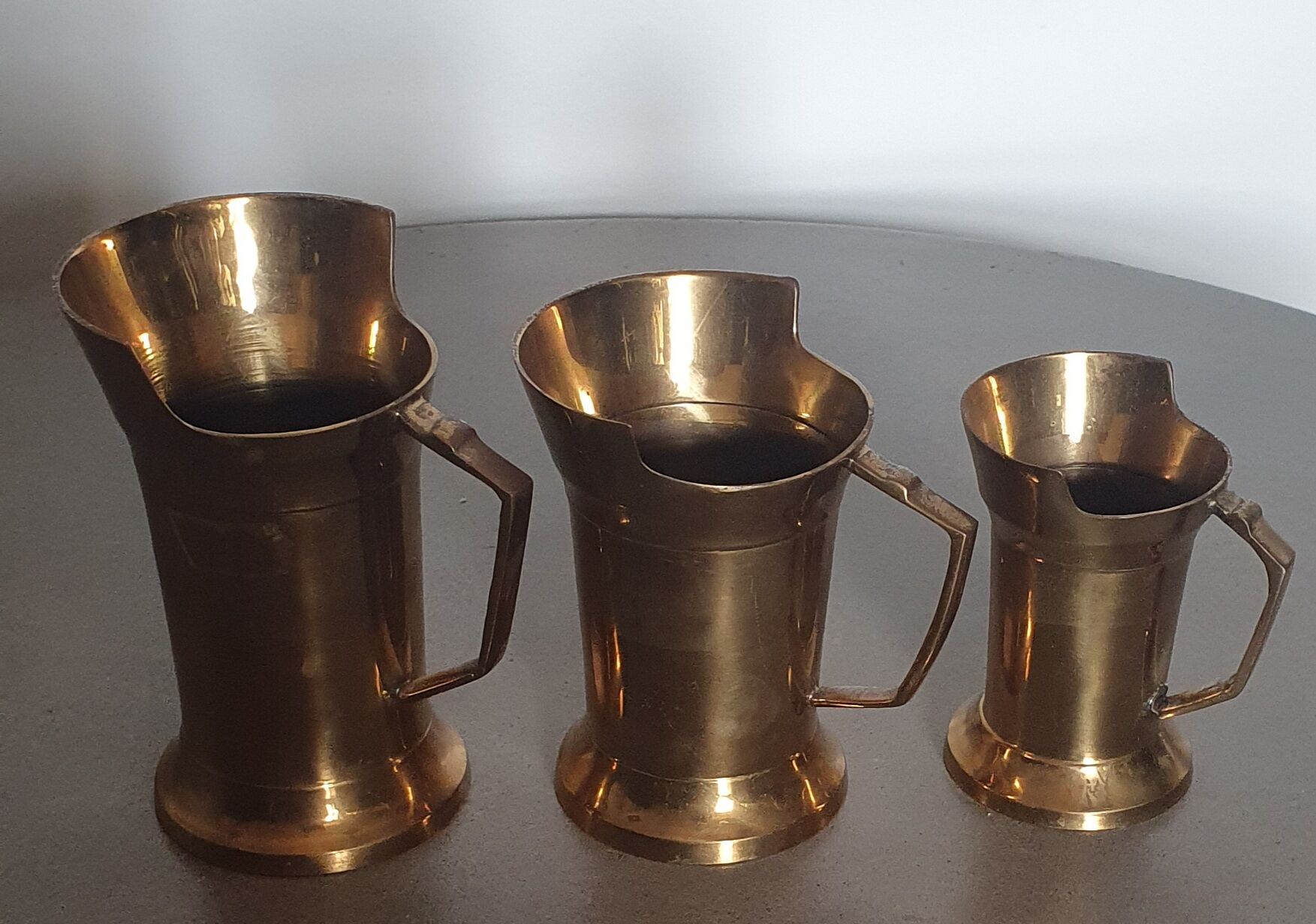 Brass pitchers