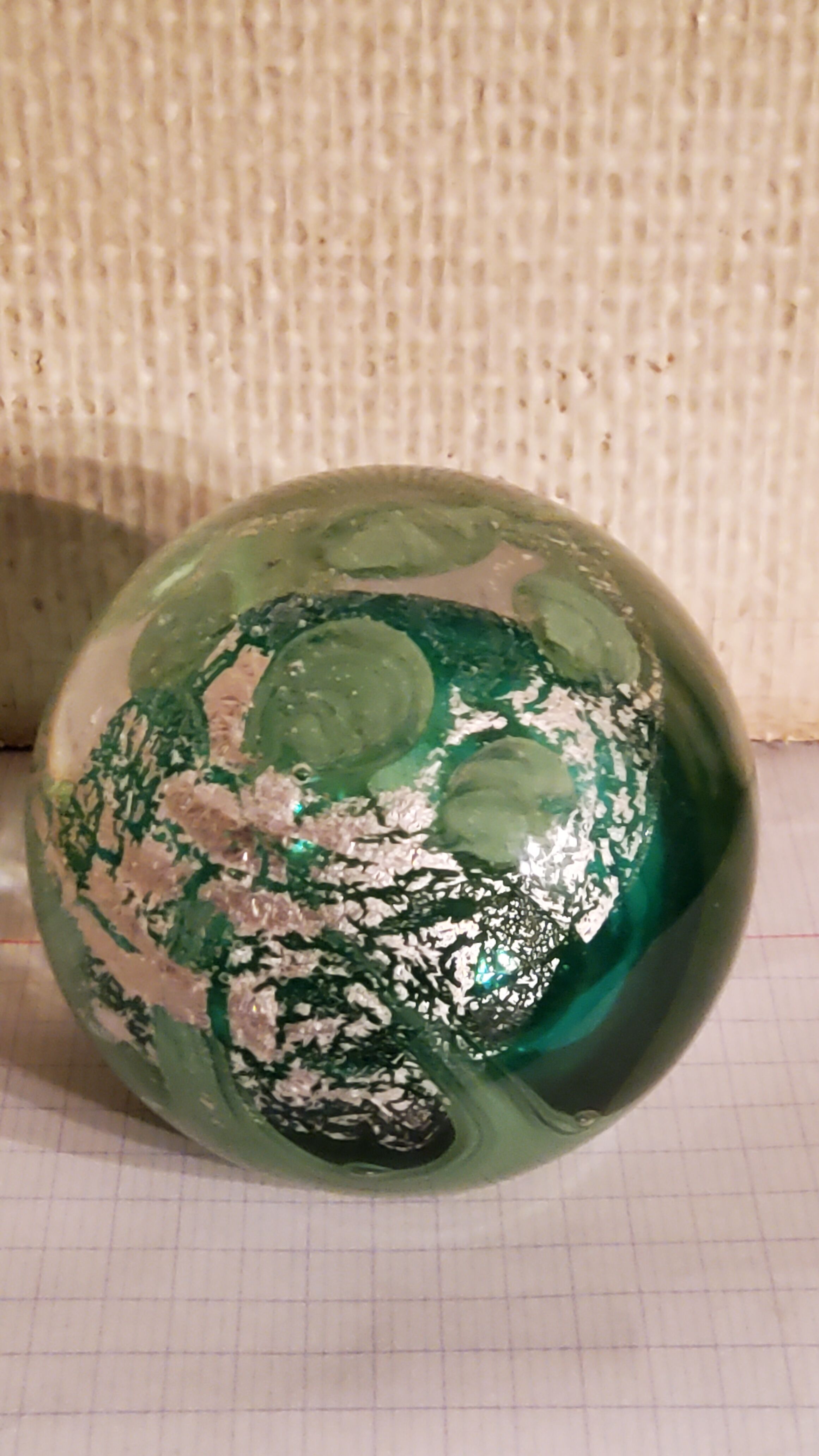 Sulphide presse papier by michèle luzoro