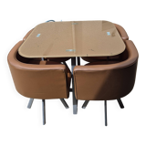 Vintage mosaic table and chairs