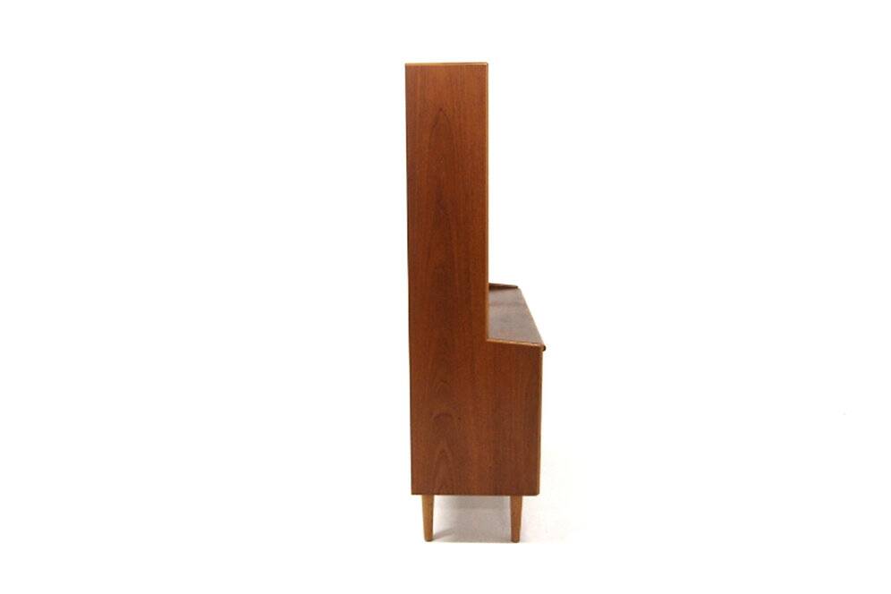 Secrétaire scandinave en teck et en chêne, Suède, 1960
