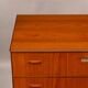 Commode en teck haute de design danois, années 1960