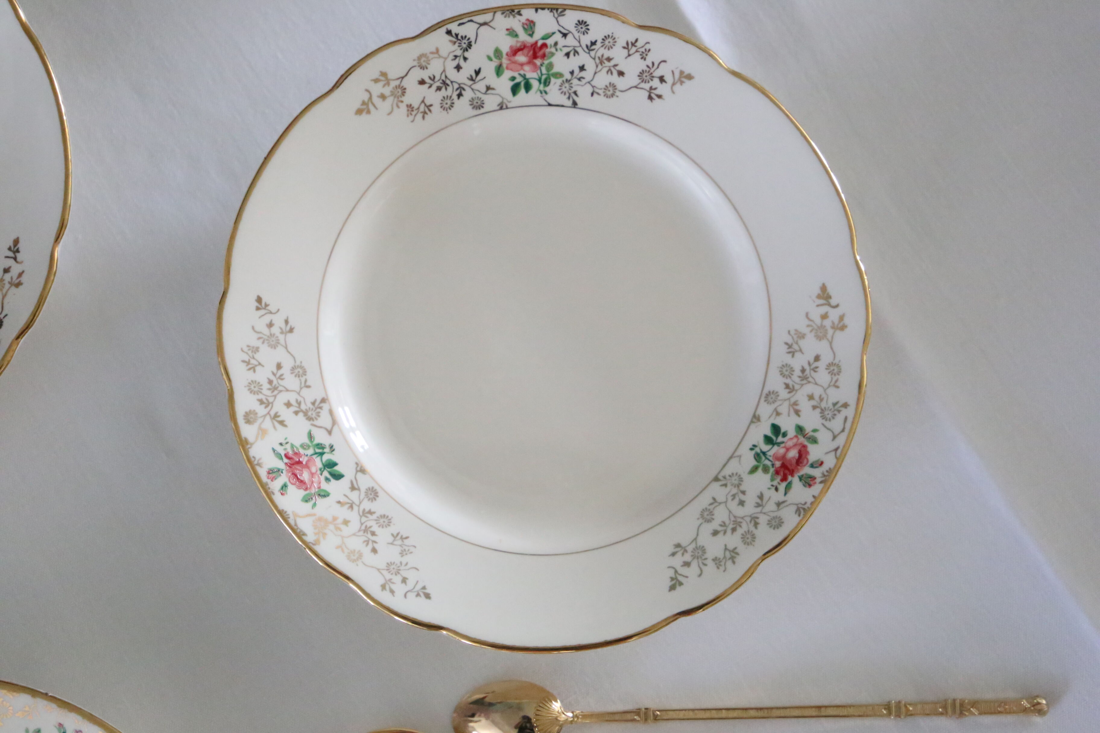 Set of 4 dessert plates Villeroy and Boch, vintage
