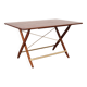 Folding teak table, Danish design, 1970s, made in Denmark