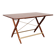 Folding teak table, Danish design, 1970s, made in Denmark