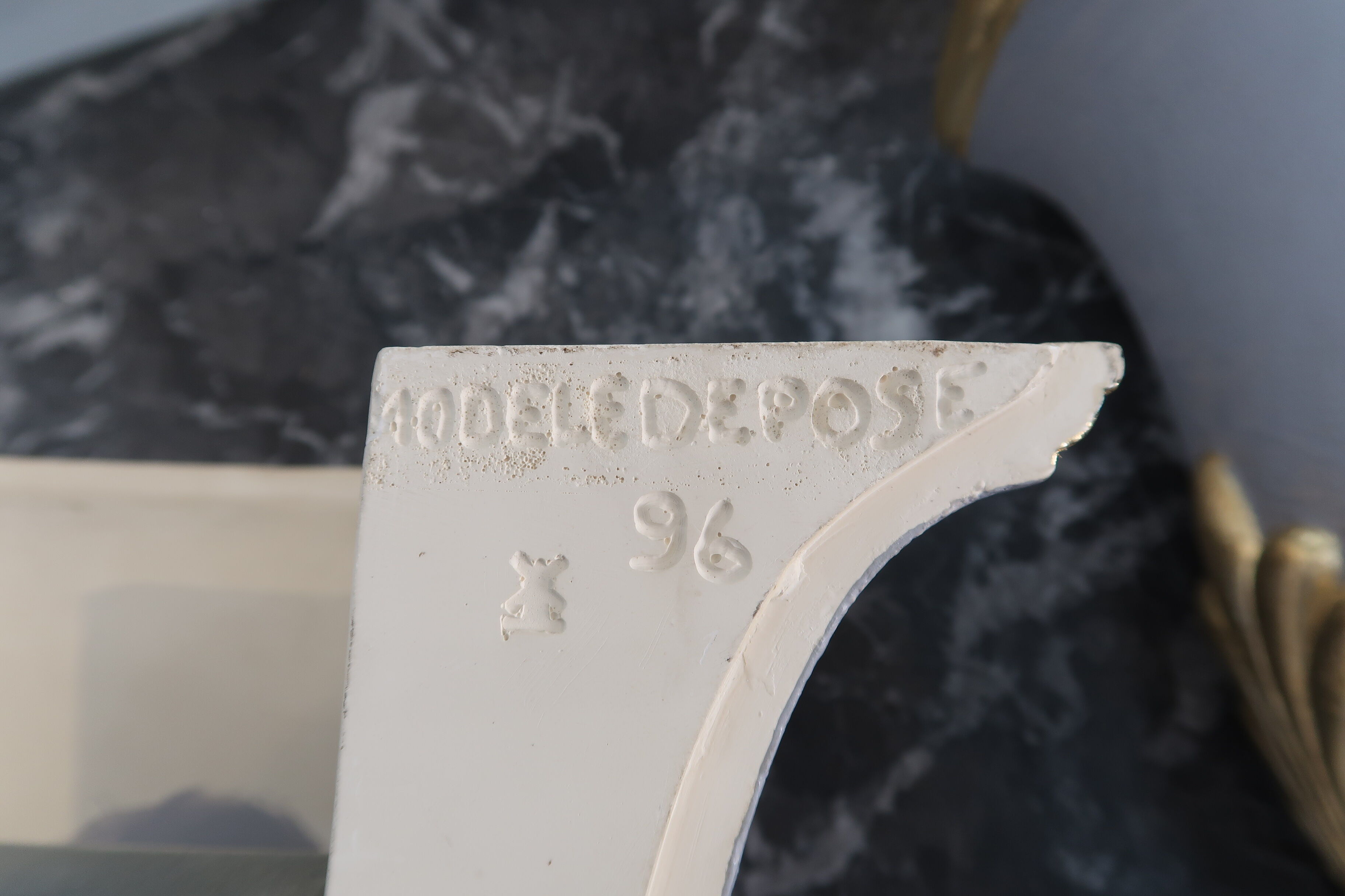 Pair of empire style wall lamps