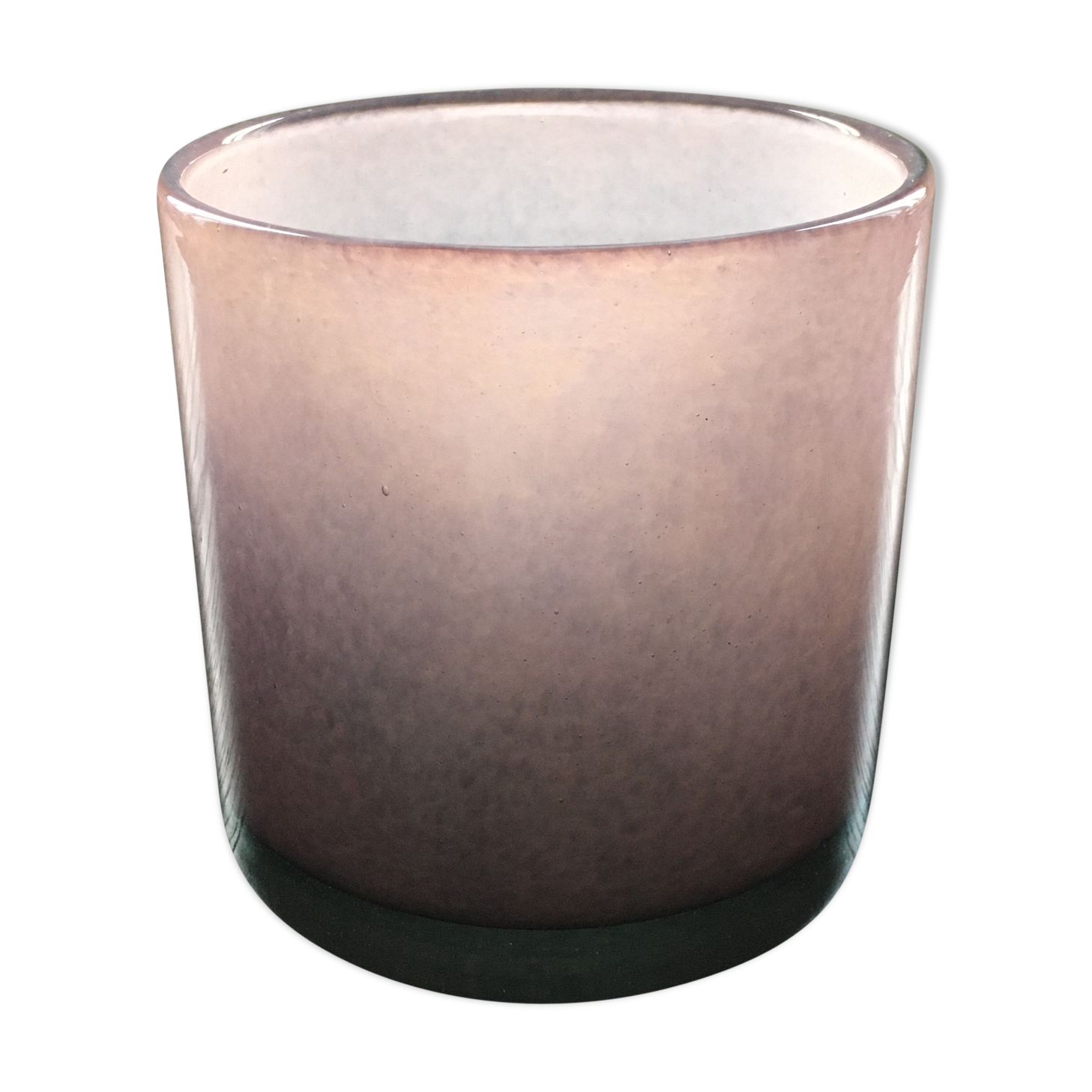 Photophore vase lilas