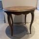 Table ronde table basse guéridon en bois vintage