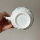 White porcelain creamer with small blue flowers – Milk jug