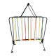 Scoubidou magazine rack, 1960s