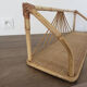 50 - 60's rattan wall shelf