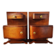 Pair of Art Deco bedside tables 1940