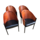 Série de 4 fauteuils Costes par Philippe Starck