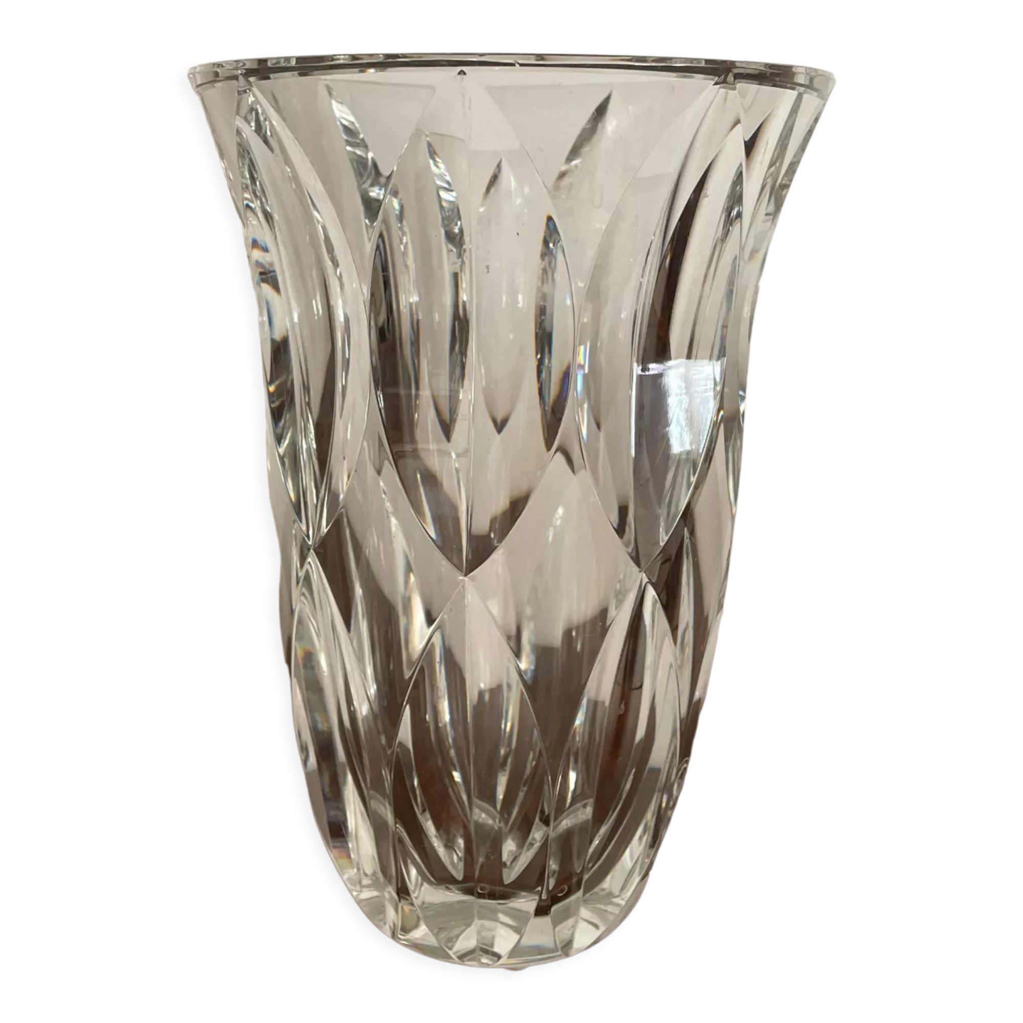 Saint Louis Art Deco "d'Artagnan" crystal vase