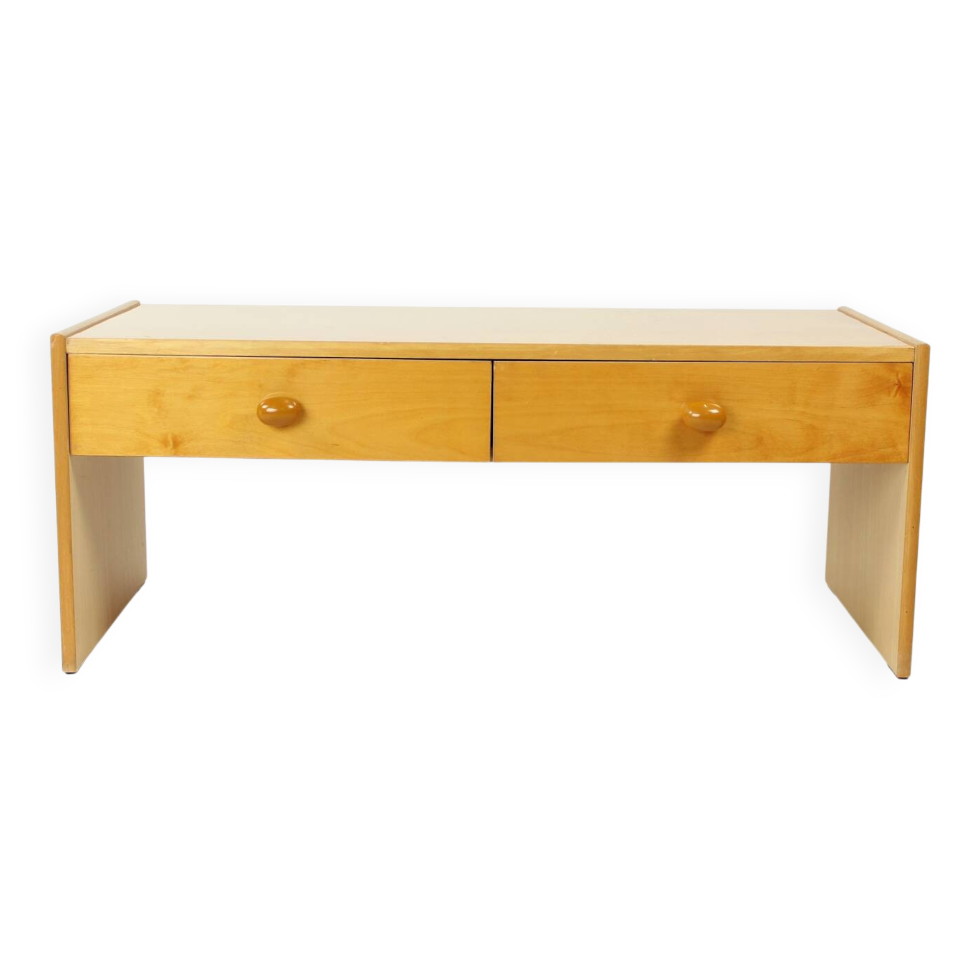 Vintage Vanity Table With Drawers By Up Zavody, Czechoslovakia 1980s