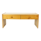 Vintage Vanity Table With Drawers By Up Zavody, Czechoslovakia 1980s