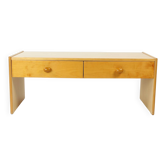 Table de coiffeuse vintage avec tiroirs par Up Zavody, Tchécoslovaquie, années 1980.