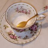 Royal Albert June Cup with spoon