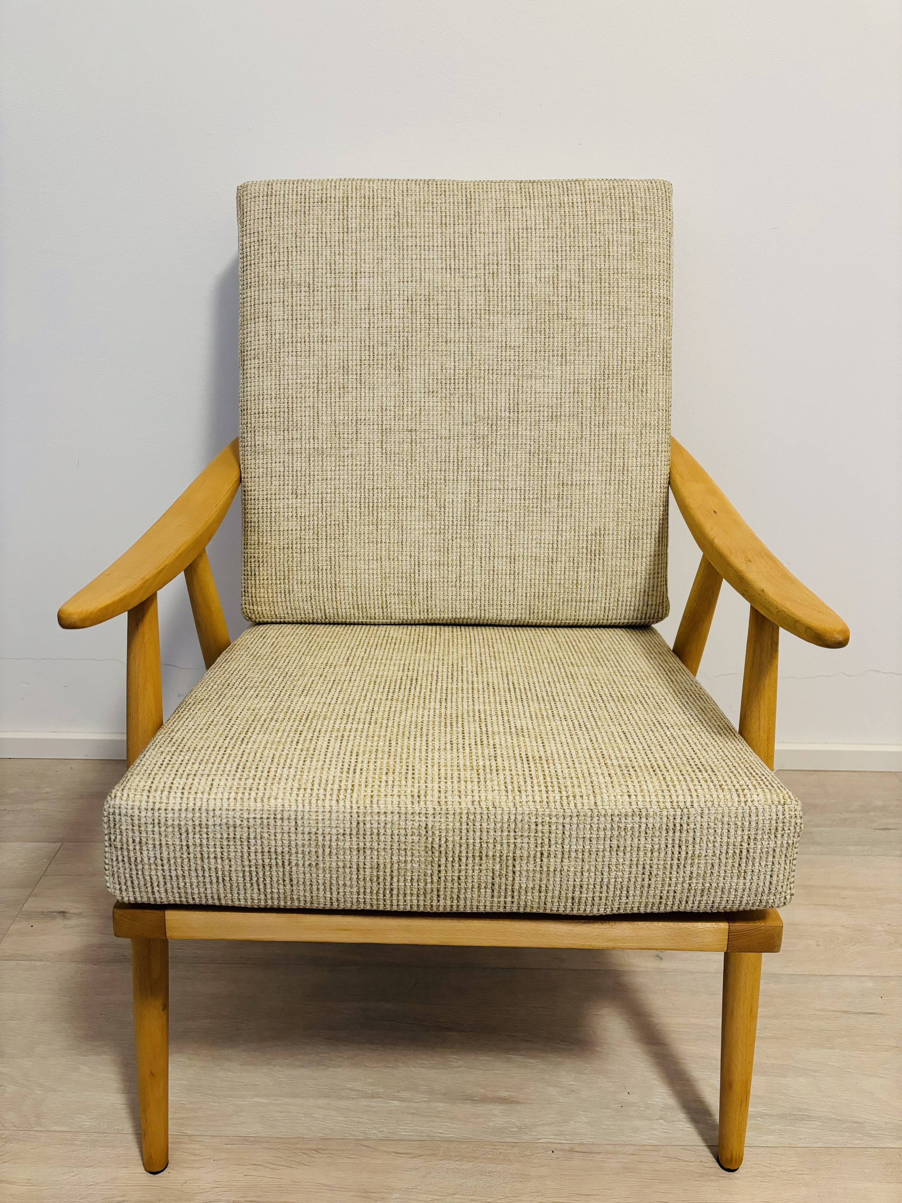 Boomerang armchair by ton from czechoslovakia 1970’s