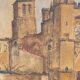 Huile sur toile vue de Béziers