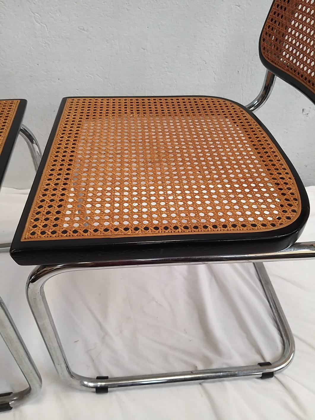 Series of 6 chairs b32 by Marcel Breuer