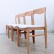 Set de 4 chaises scandinaves