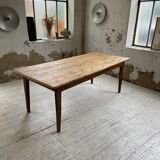 Oak farmhouse table 2m