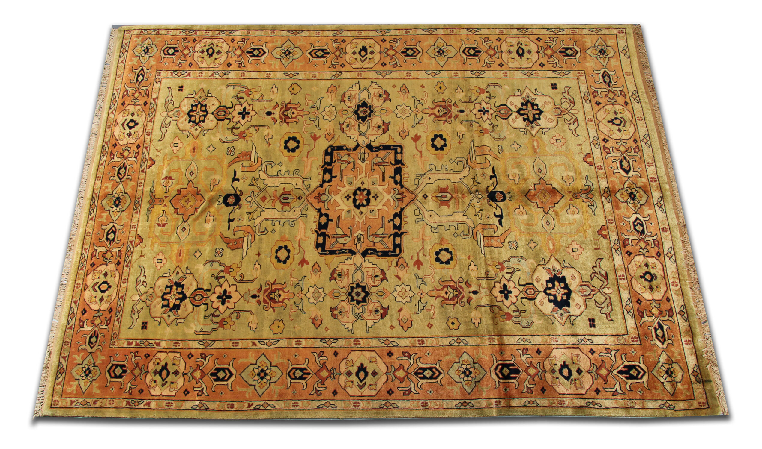 Handmade Oriental Wool CArpet Traditional Wool Rug 201x287 cm