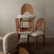 Vintage Danish Pine Dining Chairs | Set of 4 | Niels Koefoed Style
