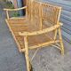 Rattan and bamboo sofa Dal Vera