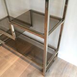 Chromed design shelf