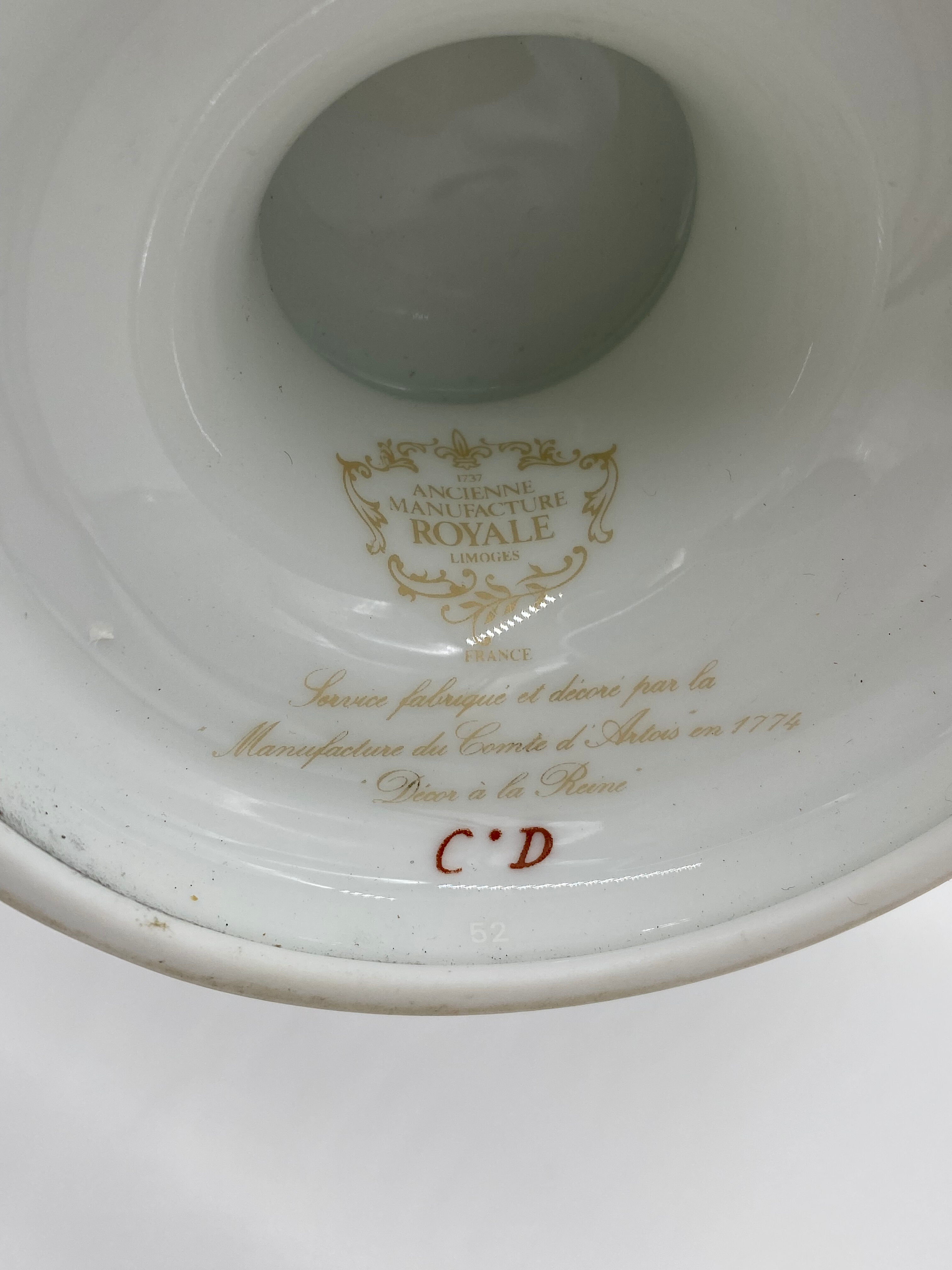 Pair of Medici Bernardaud vases