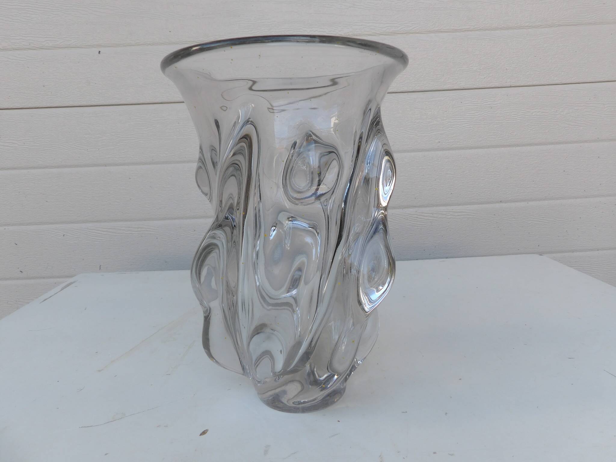 crystal vase