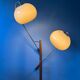 Vintage dijkstra mushroom swing arm space age floor lamp