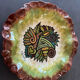 Plate with scalloped edges Paul Fouillen Quimper