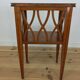 Table de chevet ou d'appoint à croisillons, bois, années 60