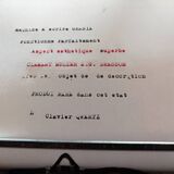 Machine à écrire urania noire années 30 qwertz