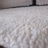 Sofa modular 70's table low seat/bed