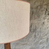 Wooden floor lamp
