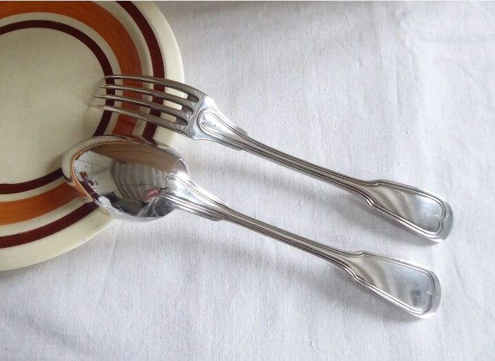White metal cutlery, R&C Goldsmith