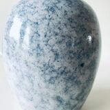 Ceramic lamp blue stoneware
