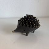 Vintage 1950 hedgehog ashtrays by Walter Bosse for Hertha Baller