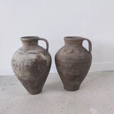 Terracotta amphora (clear) H:42cm